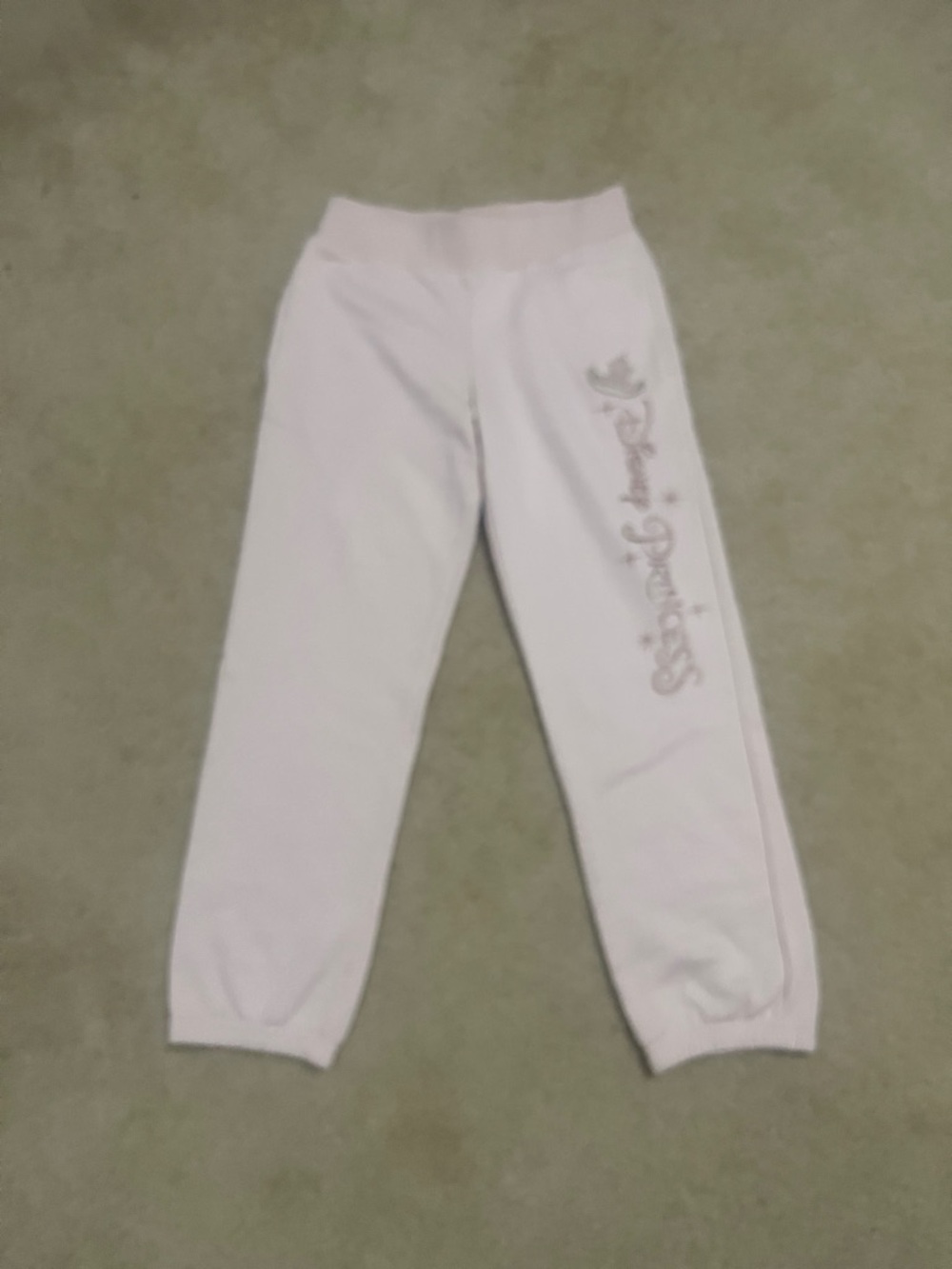 Disney Princess Light Pink Girls Jogger Sweatpants